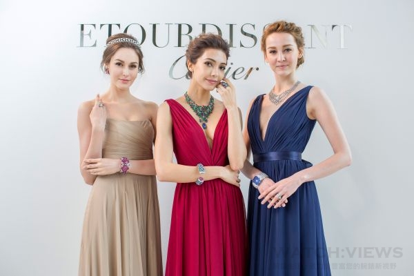 卡地亞展出《Cartier Etourdissant》頂級珠寶展，總價值逾新台幣130億元。