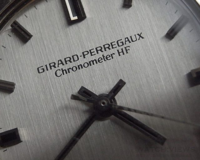 高振頻的1966錶款在面盤上有Chronometer HF字樣。