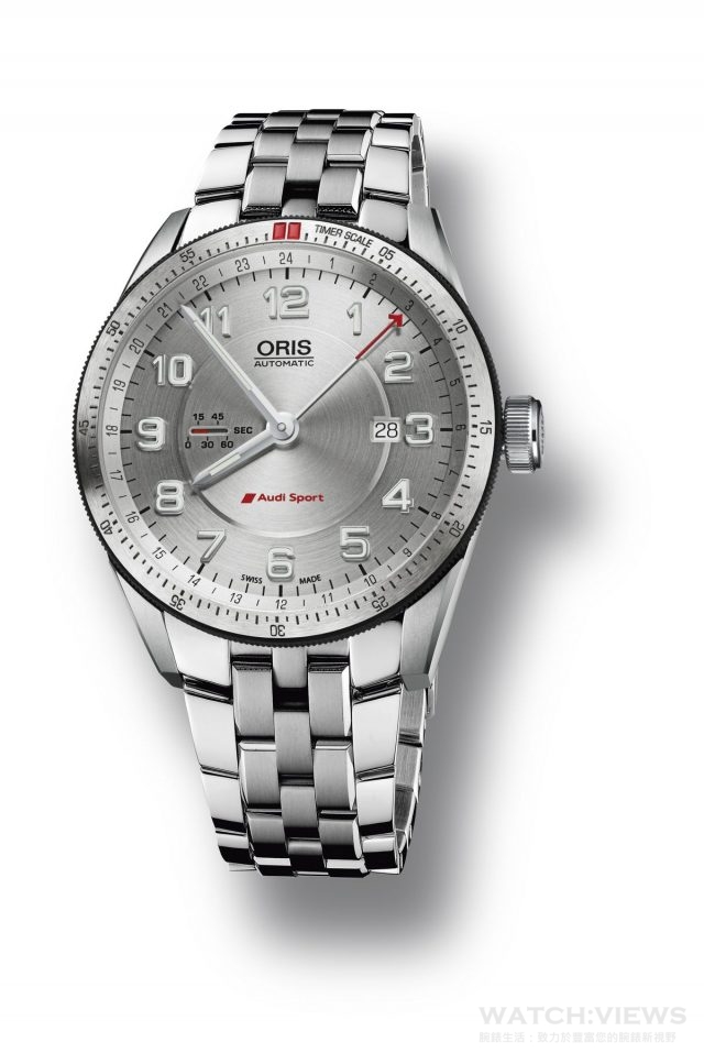 The new Oris Artix GT GMT is the latest addition to the Oris Audi Sport Collection. Oris is the Official Watch Partner of the Audi Sport teams taking part in both the FIA World Endurance Championships (WEC) and German Touring Car Championship (DTM), and was part of the Audi Sport Le Mans 24 Hours winning team in June 2014.