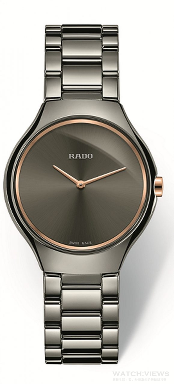 雷達表True Thinline真我超薄系列 電漿高科技陶瓷腕錶 R27956132 建議售價NTD71,100