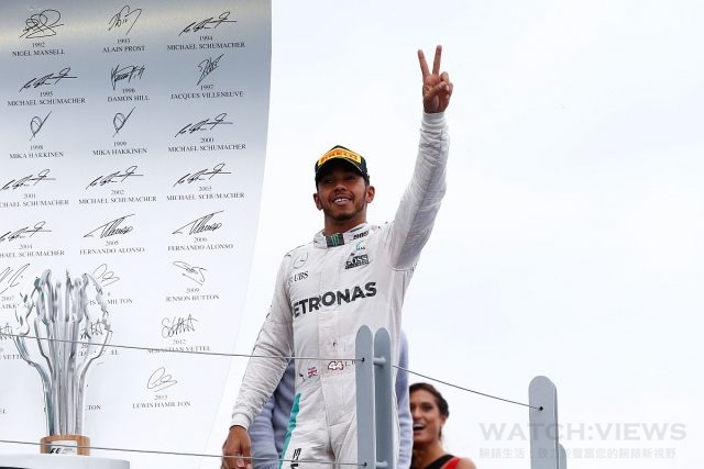 在加拿大站拿下冠軍的Lewis Hamilton，生涯首次冠軍也是在此站獲得。
