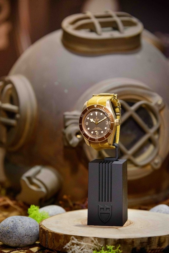 今年Tudor推出多款全新款式，光是Heritage Black Bay系列就有四個新款式，突圍備受關注的Black Bay Bronze高性能鋁古銅合金錶殼款式。