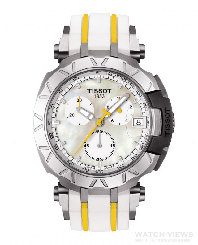 天梭競速環法自行車賽特別版腕錶，建議售價 NT$22,900