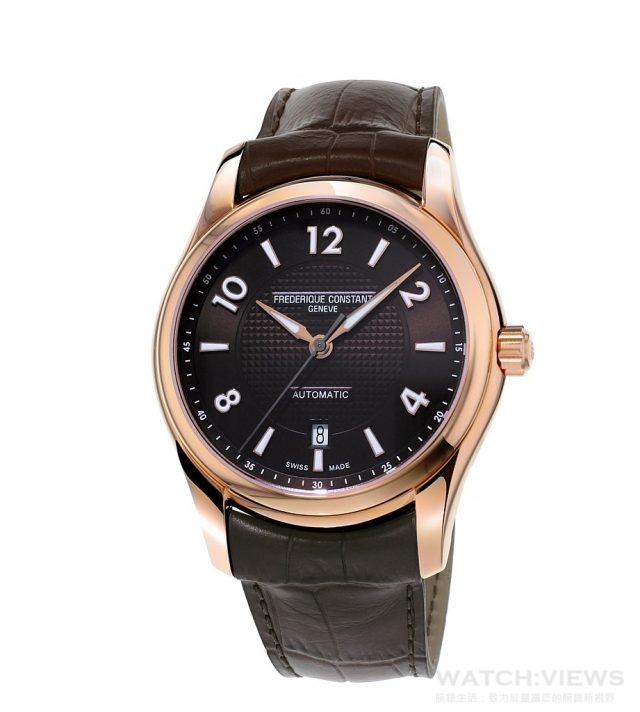 限量版Runabout賽艇腕錶，玫瑰包金款，建議售價 NTD64,000。