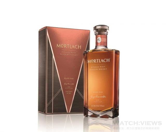 MORTLACH慕赫2.81 RARE OLD 珍藏蘇格蘭單一麥芽威士忌於全台指定酒類專賣店，以及精選頂級酒吧和五星級飯店限量發售，建議售價：$1,880元。