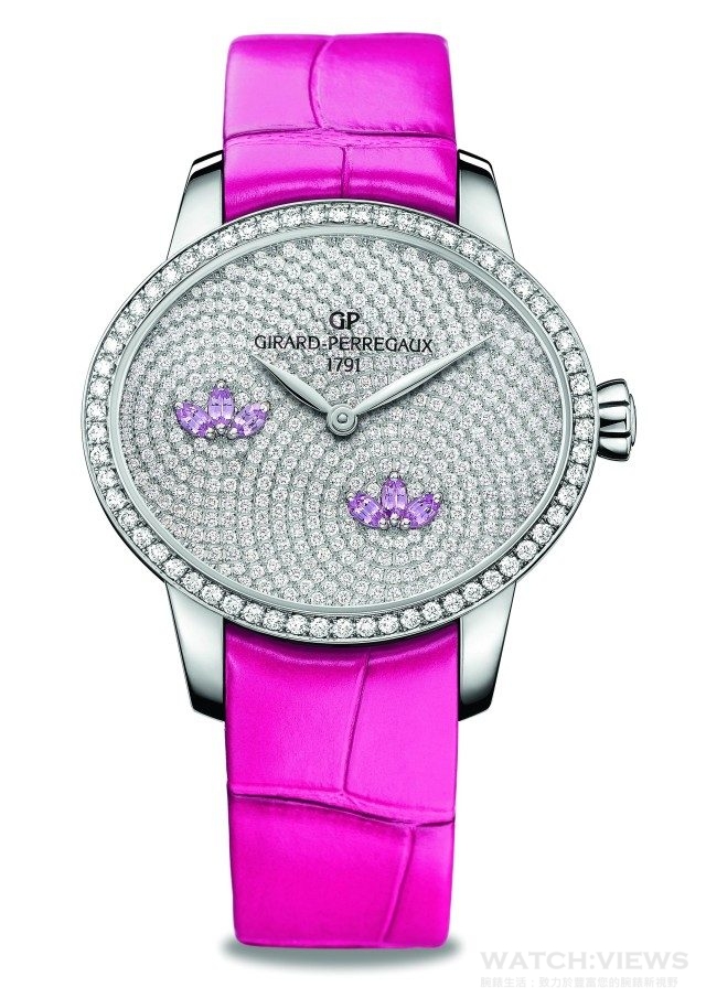 GP芝柏表Cat’s Eye Water Lily腕錶，建議售價NT$1,556,000。