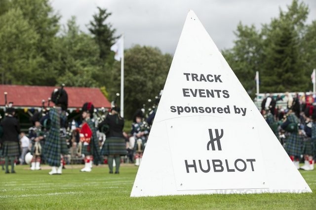 Hublot 為蘇格蘭盛典布雷馬高地運動會田徑賽官方計時。