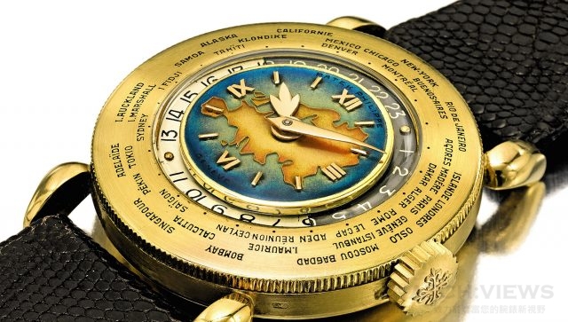 許多產製於1930到60年代的百達翡麗世界時間腕錶後來紛紛在各大拍賣會裡創下天價。