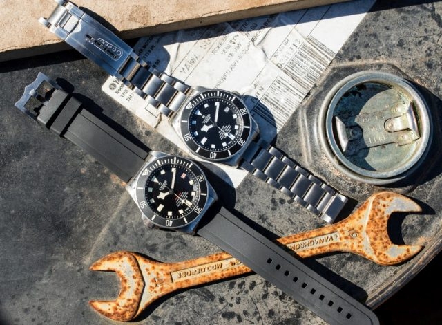 Pelagos LHD配備鈦金屬錶殼與錶帶，還附送一條橡膠錶帶。此橡膠錶帶亦具備延展系統，無論在任何情況下潛水，也可輕易調校。