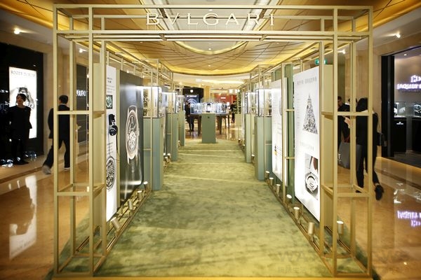 在展場可見來自25個品牌超過400只錶款。