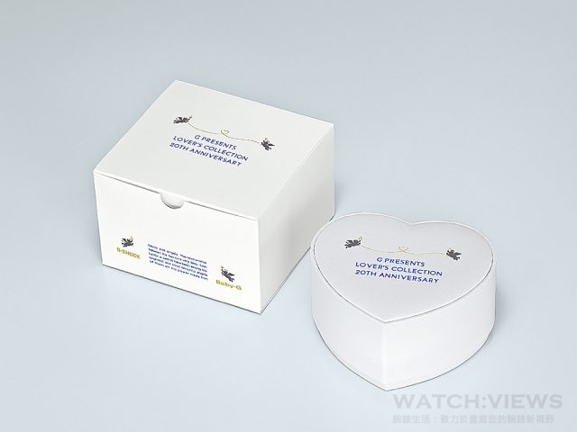 LOV-16A-7A聖誕特別版搭配心型特殊錶盒包裝，建議售價NTD9,600。
