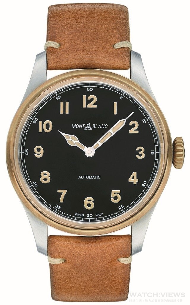 萬寶龍1858系列自動腕錶，建議售價約NT$123,200。