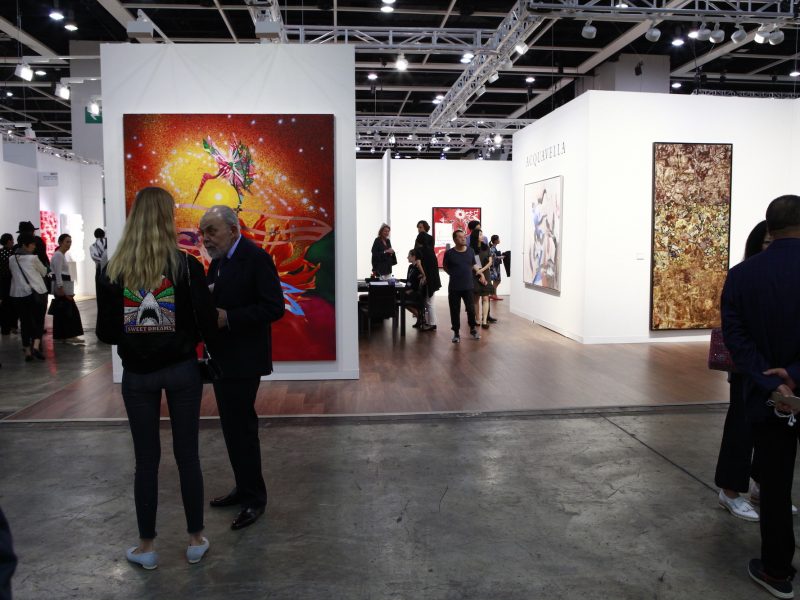 2017 Art Basel Hong Kong展覽現場。