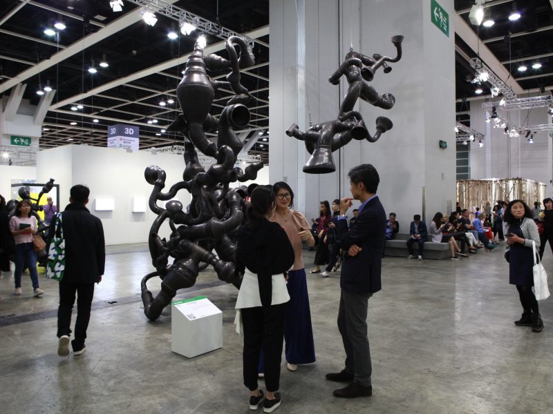2017 Art Basel Hong Kong展覽現場。
