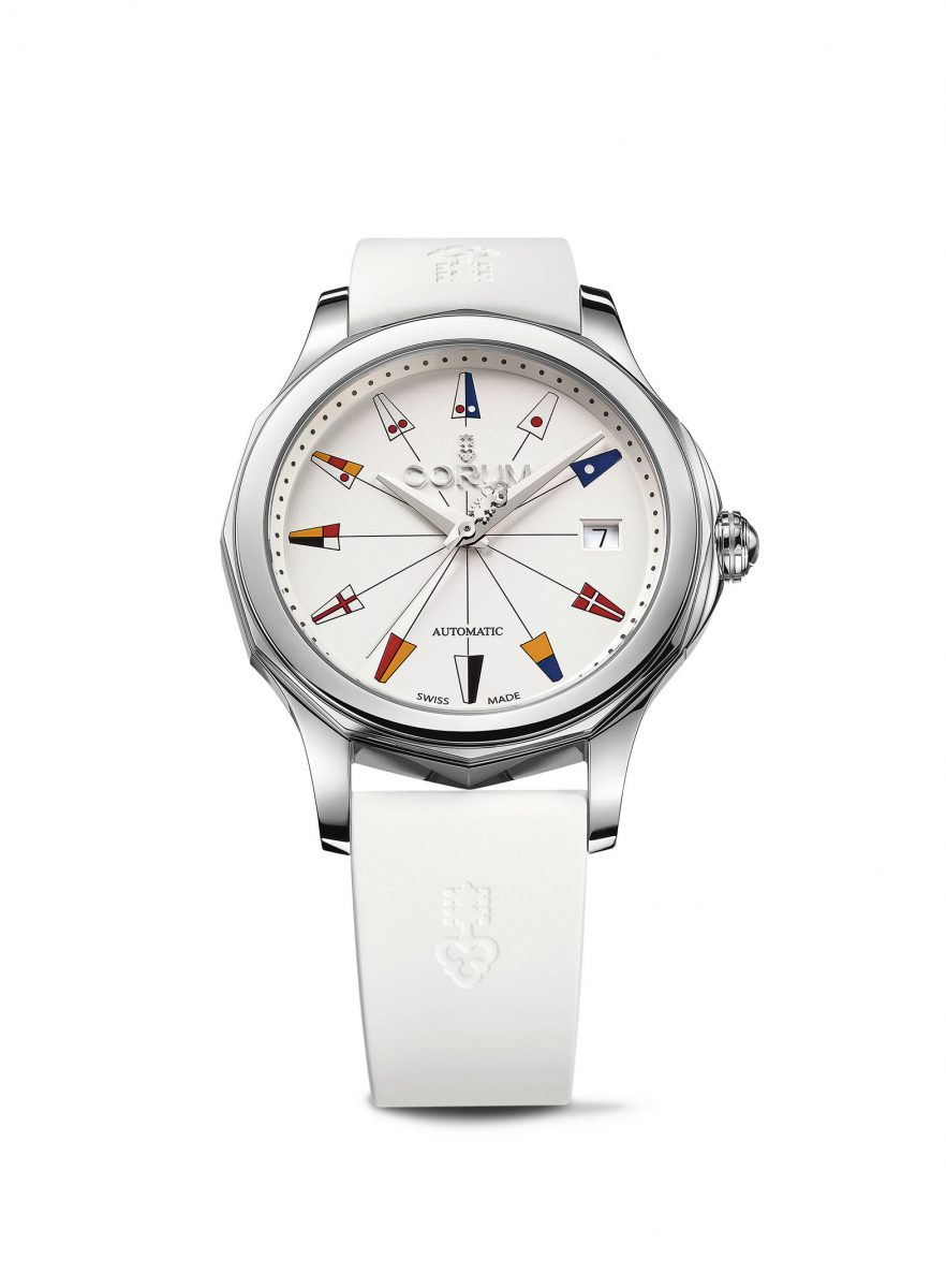 海軍上將系列 Admiral Legend 38 女仕腕錶，參考售價NTD 118,000。