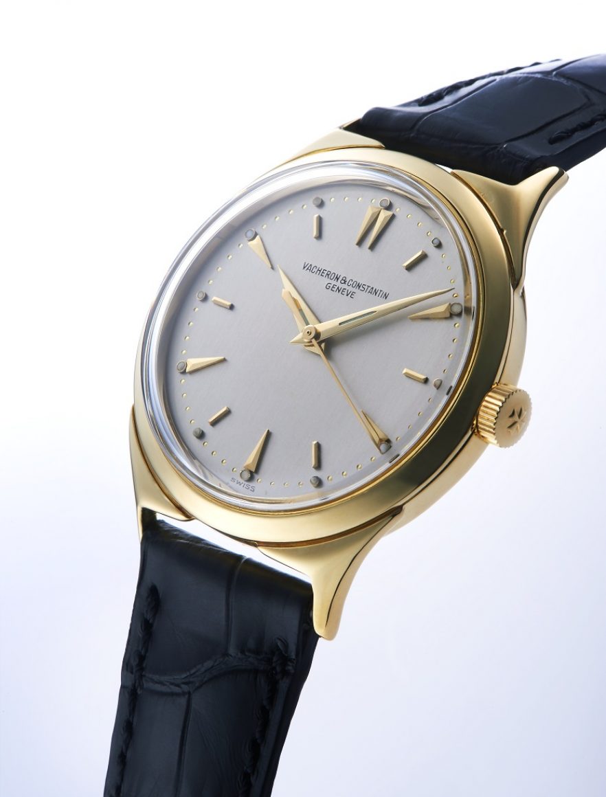 型號6073 18K黃金腕錶，Ref. 11439，參考售價：NTD 546,000。