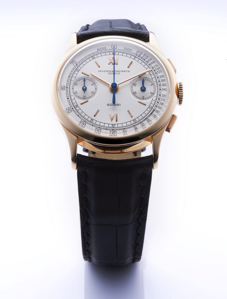 型號4072 玫瑰金計時碼錶，Ref. 11585，參考售價：1,444,000。