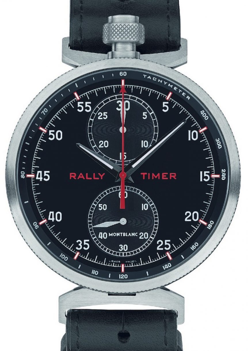 萬寶龍TimeWalker時光行者系列拉力賽計時腕錶，限量100只，參考售價：NTD 1,142,600。