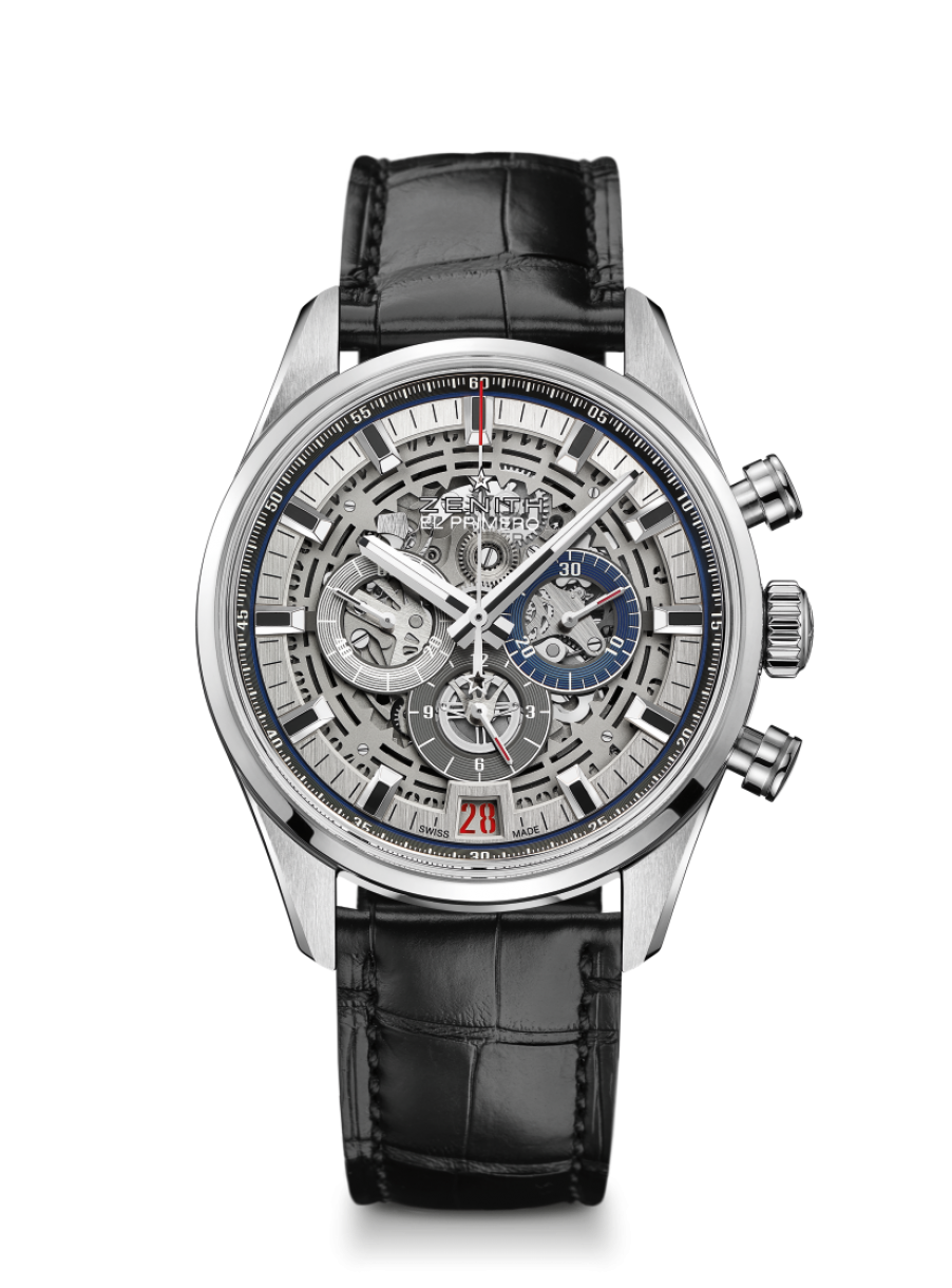 ZENITH Chronomaster El Primero Full Open 42毫米計時腕錶，參考售價NTD 345,400。