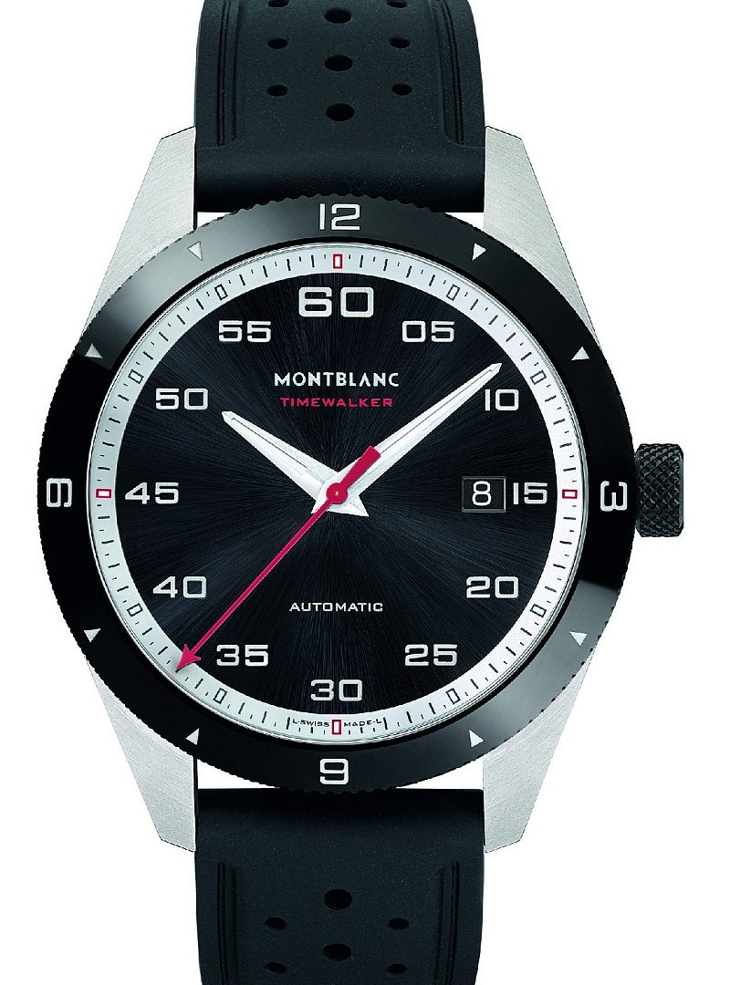 萬寶龍TimeWalker時光行者系列日期顯示自動腕錶，NT$93,100
