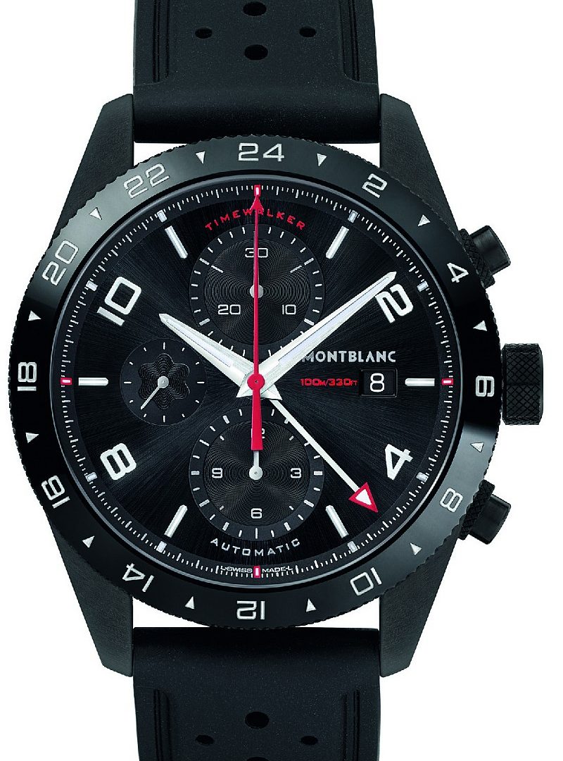 萬寶龍TimeWalker時光行者系列UTC多時區計時腕錶，NT$172,600