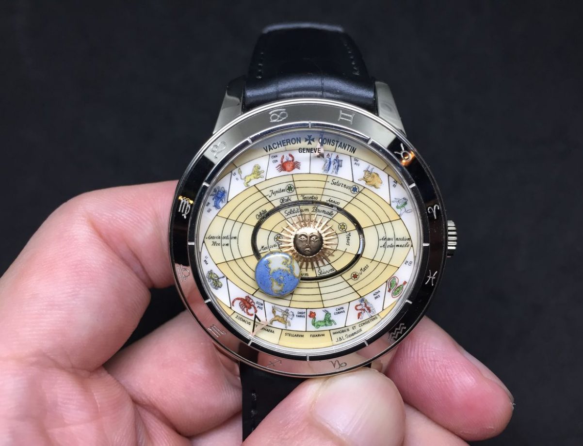 哥白尼天體球2460 RT腕錶-大明火琺瑯款。