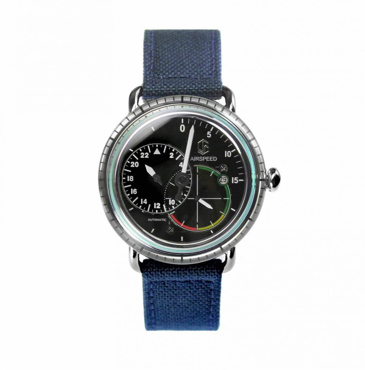 CJR Airspeed Pilot SS腕錶，參考售價 NTD16,600。
