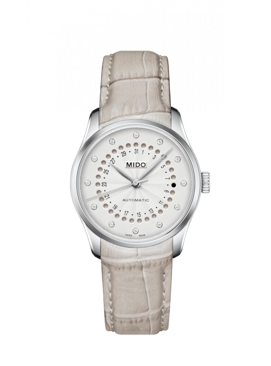 Belluna Mysterious date 雋永系列神秘日期窗腕錶，參考售價：NTD 35,100。