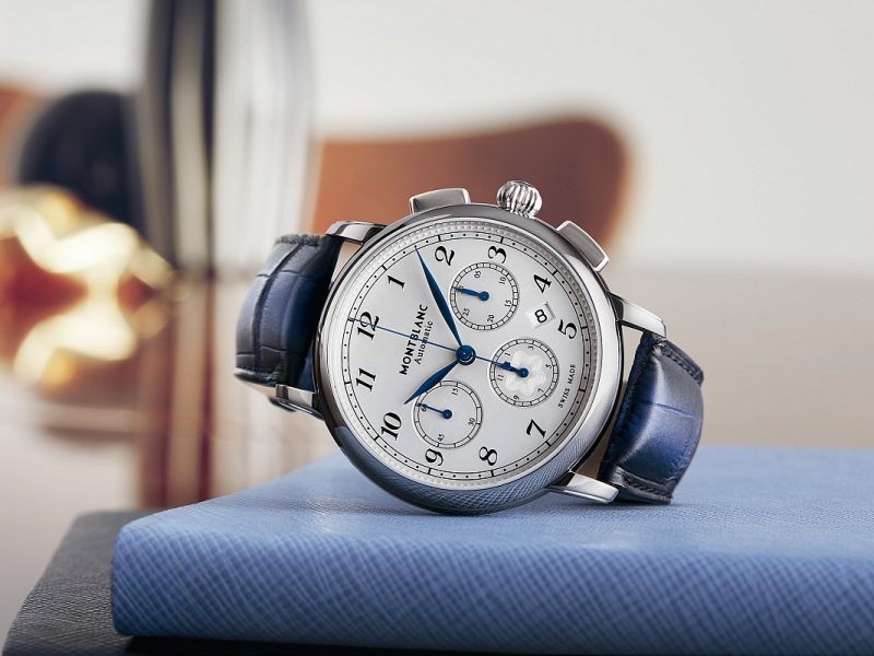 萬寶龍Star Legacy系列計時自動腕錶，建議售價約NTD138,000