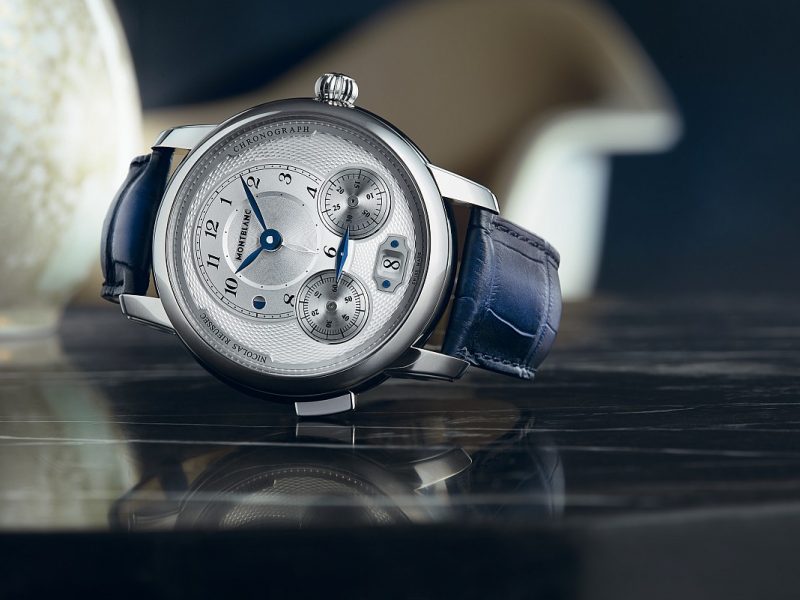寶龍Star Legacy系列Nicolas Rieussec計時腕錶，建議售價約NTD257,700