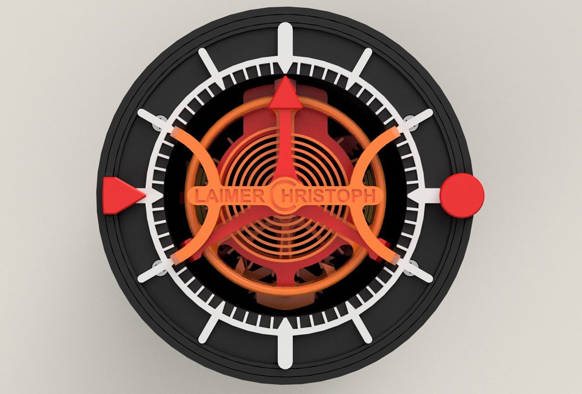 Christoph Laimer Tourbillon則是首款使用3D列印並能「自行運行」的腕錶。