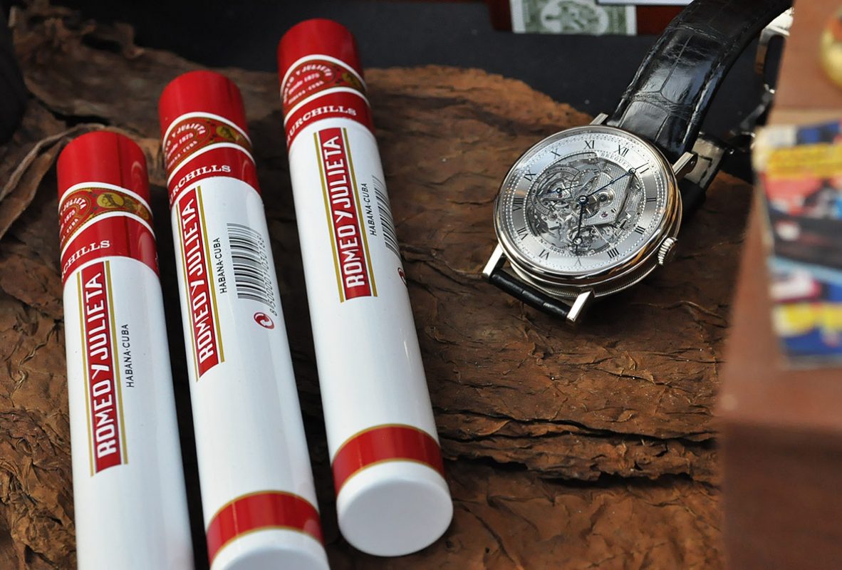 「太平洋雪茄」與Les Exclusifs de Breguet 7637三問錶。