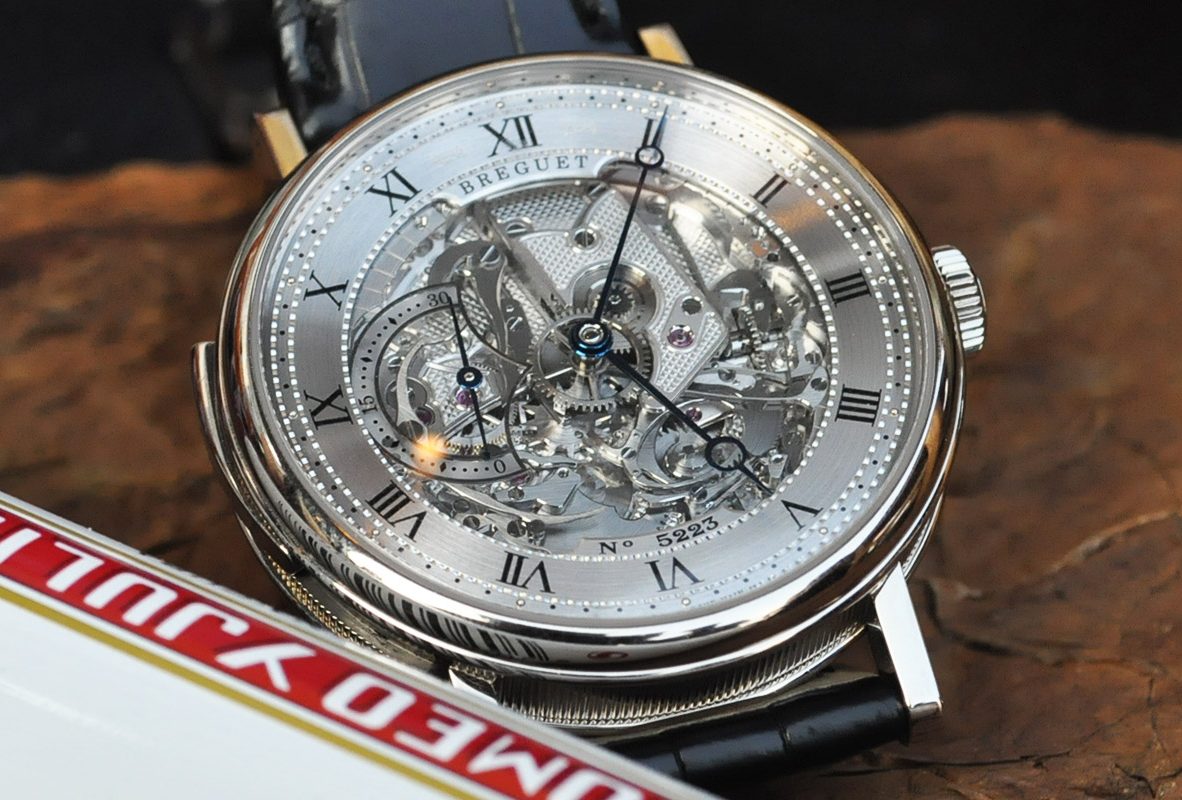 Les Exclusifs de Breguet 7637三問錶，參考售價NTD 7,713,000。