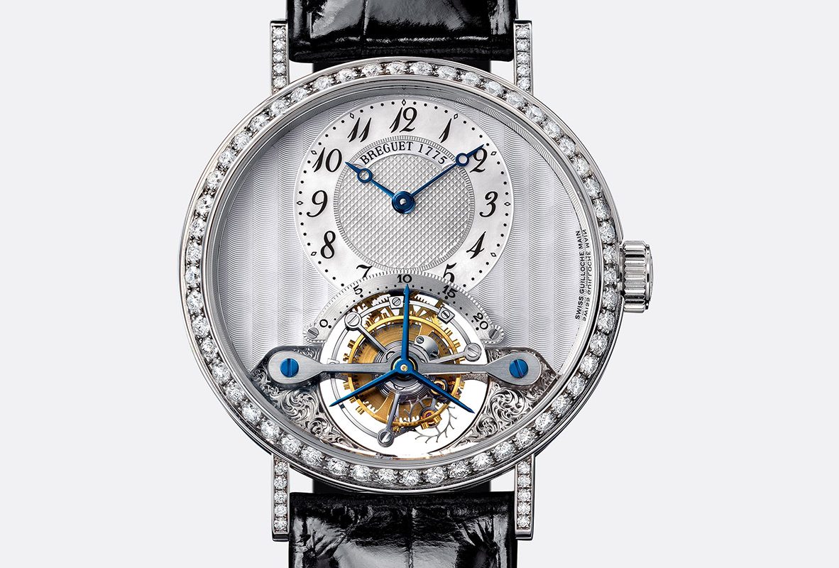 Classique Grandes Complications 3358魔術水晶陀飛輪腕錶，參考售價NTD 3,662,000。