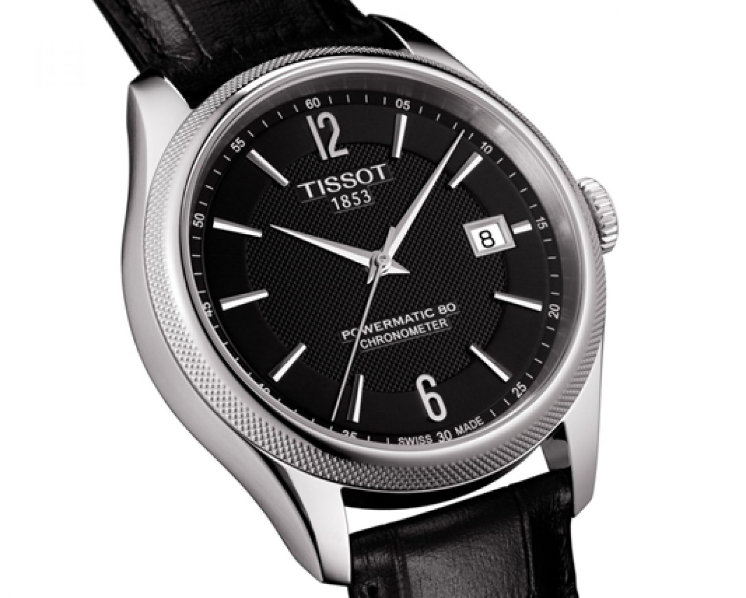 Tissot Ballade寶環系列COSC腕錶，具有矽游絲以及長達80小時動力儲存，參考售價NTD 30,600。