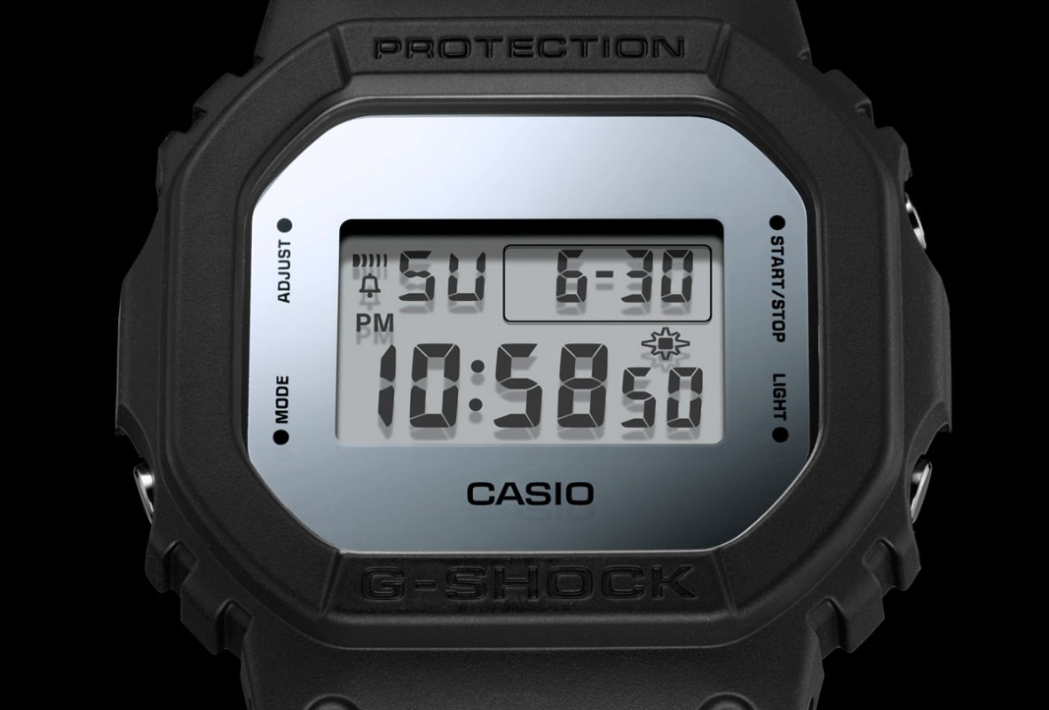G-Shock(DW-5600BBMA-1)，參考售價NTD 2,900。