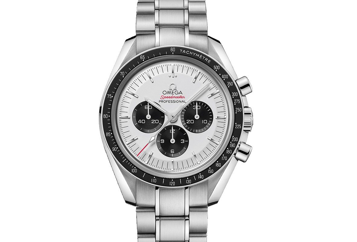 Speedmaster Moonwatch Professional “Tokyo 2020” 限量款(黑)，不鏽鋼錶殼，錶徑42毫米，限量2,020只。