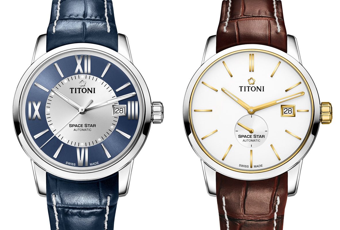 Space Star系列腕錶，參考價NTD 35,300(左)/NTD 41,400