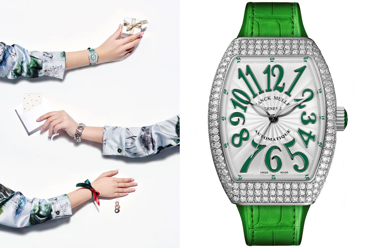Vanguard Lady 不鏽鋼鑽石腕錶，參考價NTD 635,000。