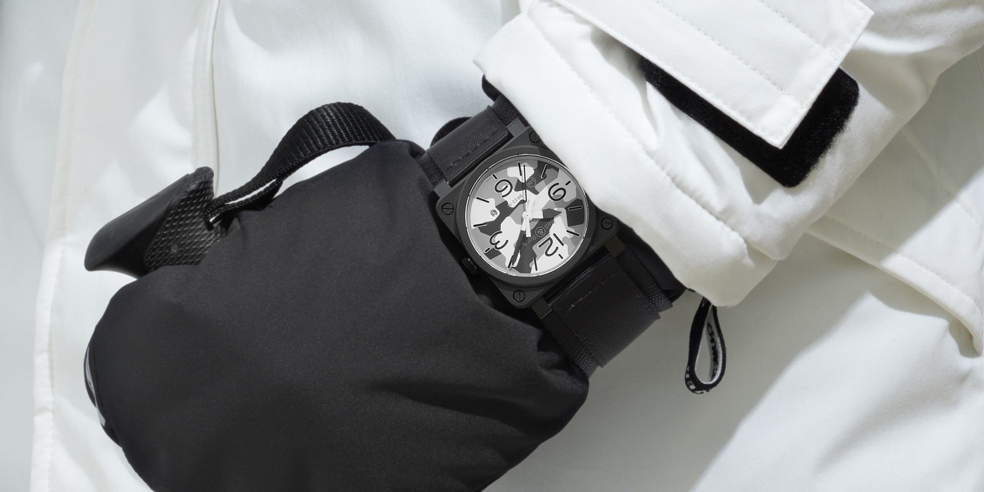 sgmGBell & Ross BR03-92 White Camo