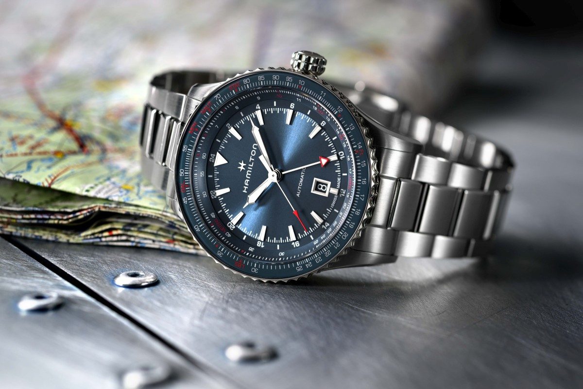 漢米爾頓Khaki Aviation Converter GMT Auto 兩地時間腕錶| WATCHVIEWS