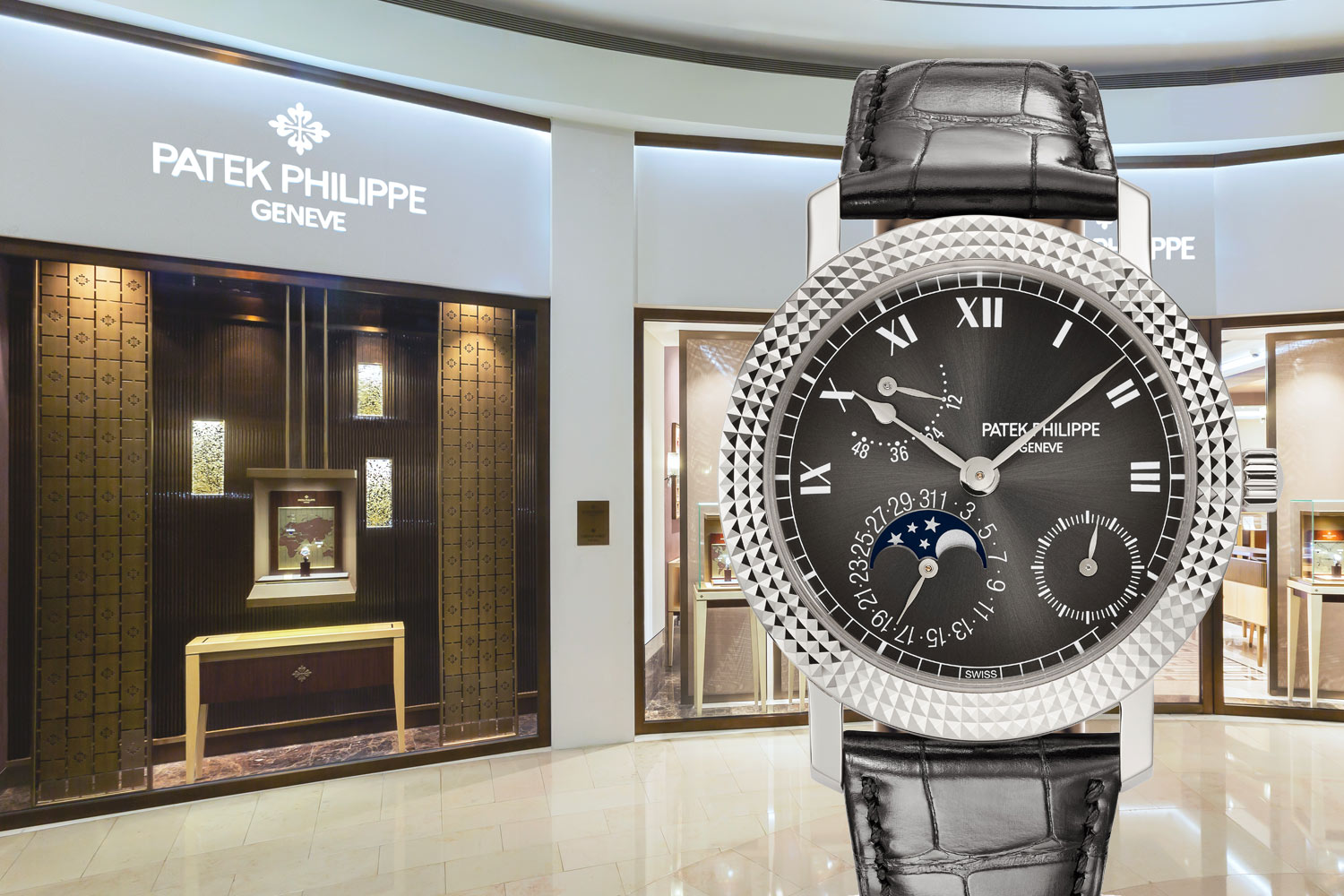 同慶50週年里程：Patek Philippe X 高登鐘錶限量版腕錶及圓頂座鐘