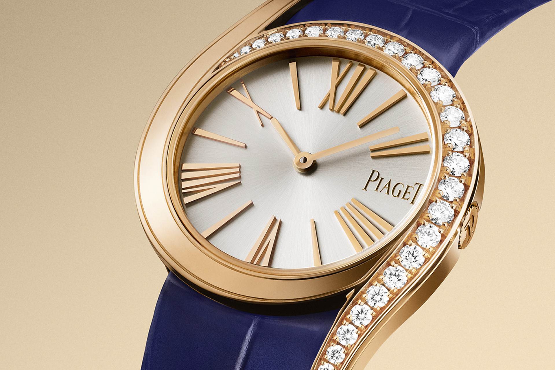 Rose Gold Diamond Watch - Piaget Luxury Watch G0A47037