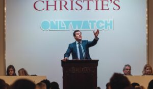 Christie's Watch Sale Live Scene